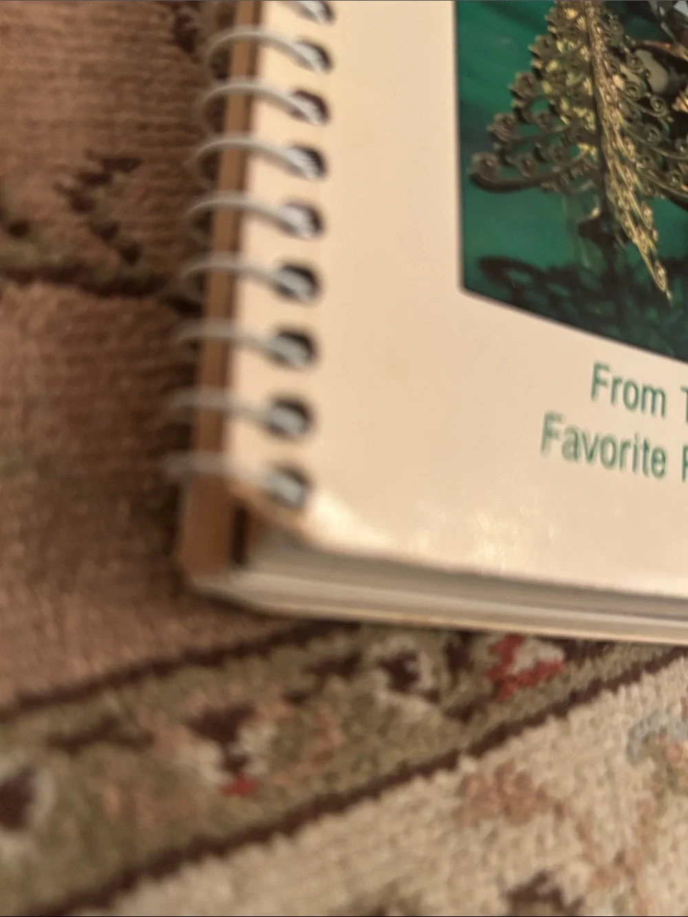 Vintage RARE - Holiday Season Cookbook - Classic Home Holiday Recipes